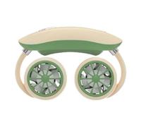 Ventilateur de cou rechargeable - Rotation silencieuse sans balais, système pliable à double moteur, souffleur à batterie portable, de prise ergonomique lisse | Kit d'été Perfect Easy Comfort