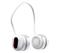 Ventilateur de cou rechargeable sans pales 5 vitesses | Ventilateur de cou portable pour l'été, les voyages, le camping, la plage, les festivals, le sport, la randonnée, la pêche