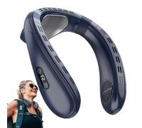 Ventilateur de cou réglable, ventilateur de cou rechargeable | Ventilateur de refroidissement à semi-conducteur 3 modes,Ventilateur personnel portable, ventilateur réglable à 120 degrés pour le travai