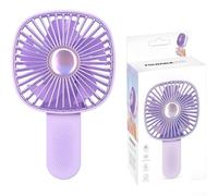 Ventilateur de cou sans pale, refroidisseur personnel mains libres rechargeable par USB avec 3 vitesses, autonomie de 12 h, climatiseur léger et portable pour voyage, sports de plein air (C)