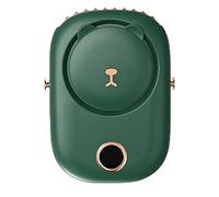 Ventilateur de Cou Suspendu, Mini Ventilateur de Refroidissement Portable, sans Lame, Rechargeable, pour Les Voyages en Plein air