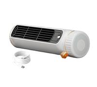Ventilateur de de bureau | Mini ventilateur de à 3 vitesses pour chambre à coucher | personnel à tête secouée automatique, USB, de voiture, climatisation pour petite pièce pour femmes