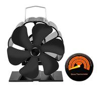 Ventilateur de four, 6 lames, écologique, Avec thermomètre