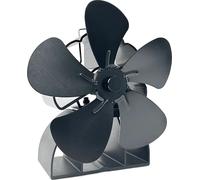 Ventilateur de four, à chaleur, design 5 pales, fonctionnement ultra-silencieux, noir