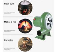 Ventilateur De Fumeurs 5500rpm Pour Le Camping Ventilateur De Souffleur À Air Variable Avec Câble 8 8 M 30W / 40W / 60W 80W BBQ BLOWER SURTER CHARCHE