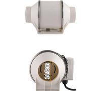 Ventilateur de gaine d'évacuation, Débit d'air élevé 540m³/h, Faible bruit 38dB, HF-150