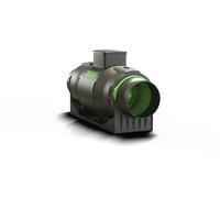 Ventilateur de gaine Lineo 160 Quiet ES Noir