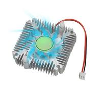 Ventilateur de GPU - Refroidisseur de Carte Graphique en Aluminium | Système de Refroidissement Silencieux avec Espacement des Troues de 5,5 cm pour Édition Vidéo Professionnelle,