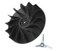 Ventilateur de jardin à turbine avec composant de déchiqueteuse pour équipement d'alimentation extérieur BG56 BG86 SH56 SH86 167 mm de diamètre