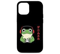 Ventilateur de Jeu Amusant Grenouille Japonaise Coque pour iPhone 12/12 Pro