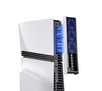 Ventilateur de KIWIHOME pour PS5 Pro Efficient à Vitesse Réglable et Marche/Arrêt Automatique, Accessoire de Refroidissement Silencieux avec Port USB3.0 et LED, pour PS5 Pro (Pas pour PS5/PS5 Slim)