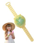 Ventilateur de montre portable - Cartoon Hand-Mini ventilateur, ventilateur de refroidisseur d'air personnel | École de jeune fille Gadget Creative Summer, fan de bras portable avec USB Charge