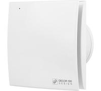Ventilateur de petite pièce S&P DECOR-100 CHZ DESIGN, suivi, capteur d'humidité