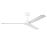 Ventilateur de plafond CasaFan Tristar II 140 WE 3 pales (Ø x H) 142 cm x 225 mm blanc