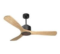 Ventilateur de plafond ø132 cm avec Wifi Réversible Hypersilence KLASSFAN Paros D132 C02 67217 Noir Noir G