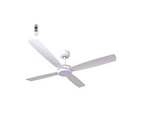 - Ventilateur de plafond 132 cm blanc QAMEA - Moteur DC 30W - LED 20W dimmable 3 couleurs + RGB - Wifi - Silencieux