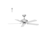 - Ventilateur de plafond 152 cm ALIZE - Moteur DC 38W - Télécommande - Wifi - Contrôles vocaux - 5 pales - Très silencieux