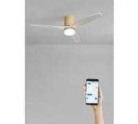 Ventilateur de plafond 40W silencieux - WIND CALM Blanc G