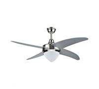 Ventilateur De Plafond 60W Lampe LED 15W 3in1 avec Télécommande V-tac VT-6043-4