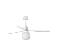 Ventilateur de plafond à lumière blanche Ø 132 cm AMELIA BALL LED 33760-25