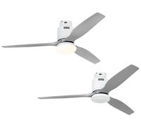 Ventilateur de plafond Aerodynamix Eco 132 BL / Argent CasaFan