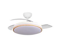Ventilateur de plafond - AUTREMENT - Rubia - LED 60W 6980 lm - Pales rétractables - Moteur DC silencieux 6 vitesses