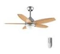 Cecotec Ventilateur de plafond Energysilence Aero 495 – 55 W, diamètre 42″, 5 lames réversibles G