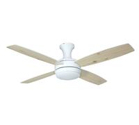 Ventilateur de plafond Saturn Blanc avec lumière aireRyder