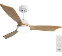 Ventilateur de plafond avec lampe EDM 33819 Báltico 20 W 2190 Lm