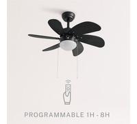 Ventilateur de Plafond avec Lumière 53W Silencieux Ø86 cm, Fonction Été/Hiver - Expédition en 24/48h en Espagne (péninsule) - WINDLIGHT EASY ⭐ Livraison GRATUITE ⇨ Conçu en Espagne⇨ Ventilateur de pla