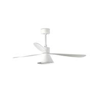 Ventilateur de plafond avec lumière blanche Ø 132 cm AMELIA L CONE 33760-22