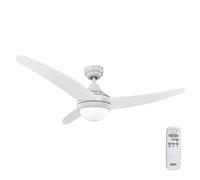 Ventilateur de Plafond avec Lumière EDM 33803 Egeo Blanc 60 W