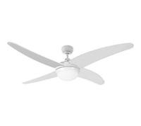 Ventilateur de Plafond avec Lumière EDM Caspio Blanc 60 W