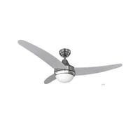 Ventilateur de Plafond avec Lumière EDM Egeo 60 W Chrome