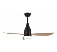 Ventilateur de Plafond avec Lumière EDM Kattegat 1620 Lm 18 W Noir Noir G