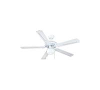 Ventilateur de Plafond avec Lumière Grupo FM VTCLASSIC130B 60W Blanc (ø 132 cm)