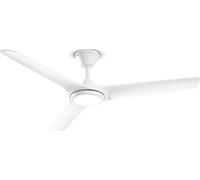 Ventilateur de Plafond avec Lumière Perenz 7194 B CT Blanc d. 142 cm, 3 Pales, 9 Vitesses, Moteur DC 25W, Silencieux