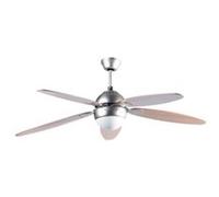 Sichler Haushaltsgeräte Ventilateur de plafond avec plafonnier "VT-997" - Ø 132 cm - Avec télécommande