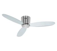 Ventilateur plafond Eco Plano II 112 chromé argent