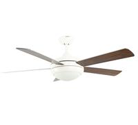 Ventilateur de plafond avec Télécommande Ursa Blanc Noyer Ventilateur Lumière