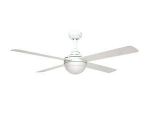 Ventilateur de plafond Balloo Blanc avec lumière Sulion