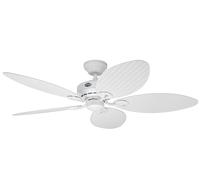 Ventilateur de plafond Bayview Blanc avec chainette Hunter Fans