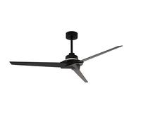 Ventilateur de plafond Brisa Mini noir LED 20 W avec IP44