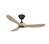 Ventilateur de plafond - CasaFan - ECO GENUINO 122 - Bois massif - Ø 122 cm - 6 vitesses - Blanc