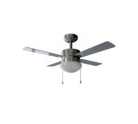 Ventilateur de plafond Cecotec energy silence aero 450 50W acier/blanc