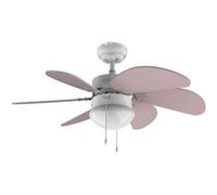 Ventilateur de plafond Cecotec EnergySilence 3600 Vision Purple Lilas, Lampe, 92cm diamètre Lila G