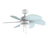 Ventilateur de plafond Cecotec EnergySilence 3600 Vision Sky Bleu, Lampe, 92cm diamètre Bleu G