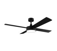 Cecotec Ventilateur de Plafond EnergySilence Aero 5200 Line, Télécommande, Minuterie, Éclairage LED, 60 W, Moteur en Cuivre, 52", 4 Pales, 3 Vitesses, Fonction Hiver