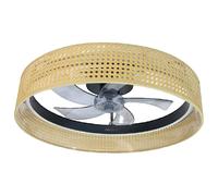 Ventilateur de plafond cecotec moderne 17 pouces beige