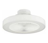 Ventilateur de plafond compact 49cm + lumière Taurus Alpatec fresko invisible blanc G